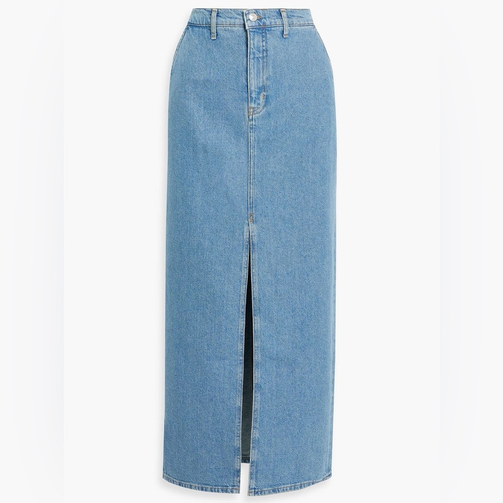 Derek Lam 10 Crosby Denim Maxi Skirt